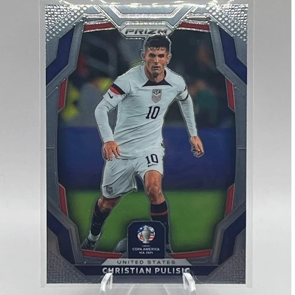 Christian Pulisic Silver Prizm 2024 Panini Prizm Copa America 150 CONMEBOL USA